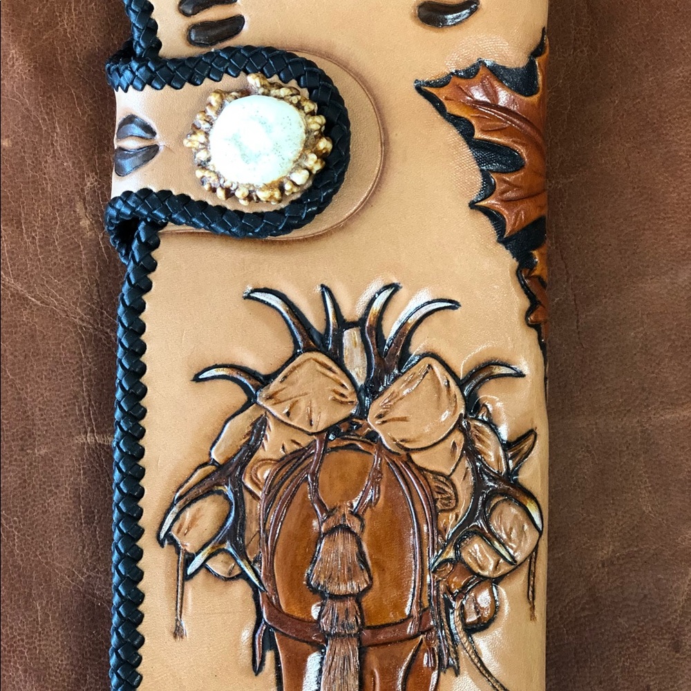 Custom Leather wallet